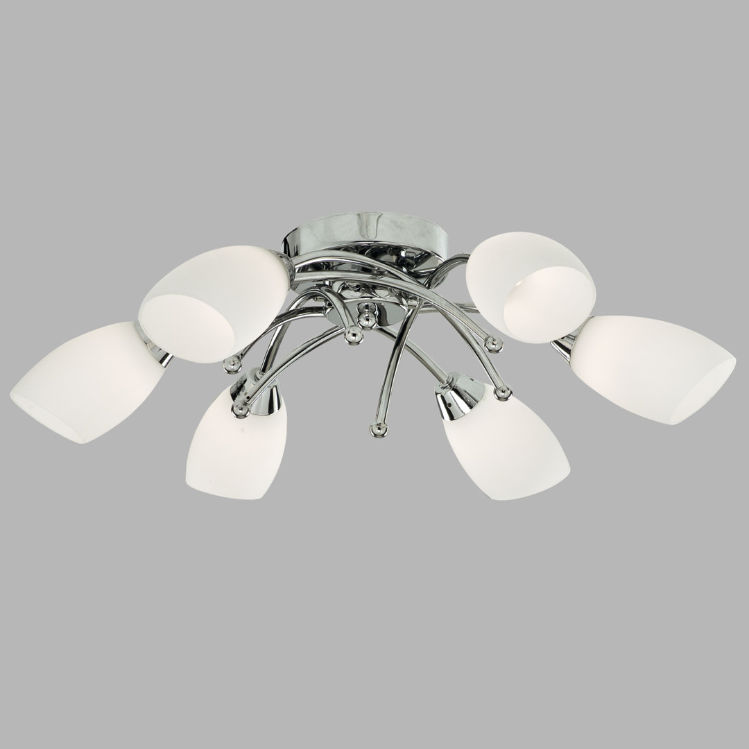 Kiantone 6-Light Semi Flush Mount