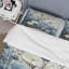 Ensemble de housse de couette en microfibre / polyester Japon Art Blue Serene Zen Minamlism Landscape II-1753267578