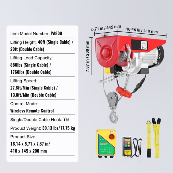 Dimensions du produit
