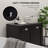 Dual Tilt Out Laundry Hamper Cabinet, Bathroom Storage Cabinet With 2-Compartment Hamper, Modern  Floor Cabinet For Washroom-1885731338