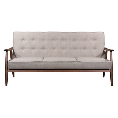 Canapé à accoudoirs droits 68,5 po Bondville