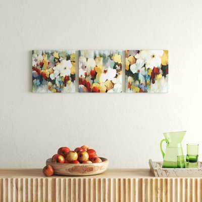 Prime Noon Triptych by Aimee Wilson - 3 Piece Wrapped Canvas Panoramic Painting