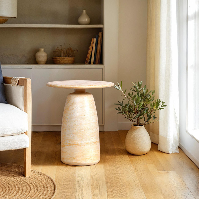 Olympia End Table, 24" H x 20" W x 20" D