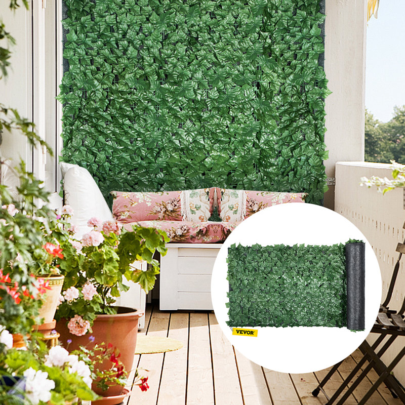 Faux Ivy Hedge, 4 ft. H x 8 ft. W
