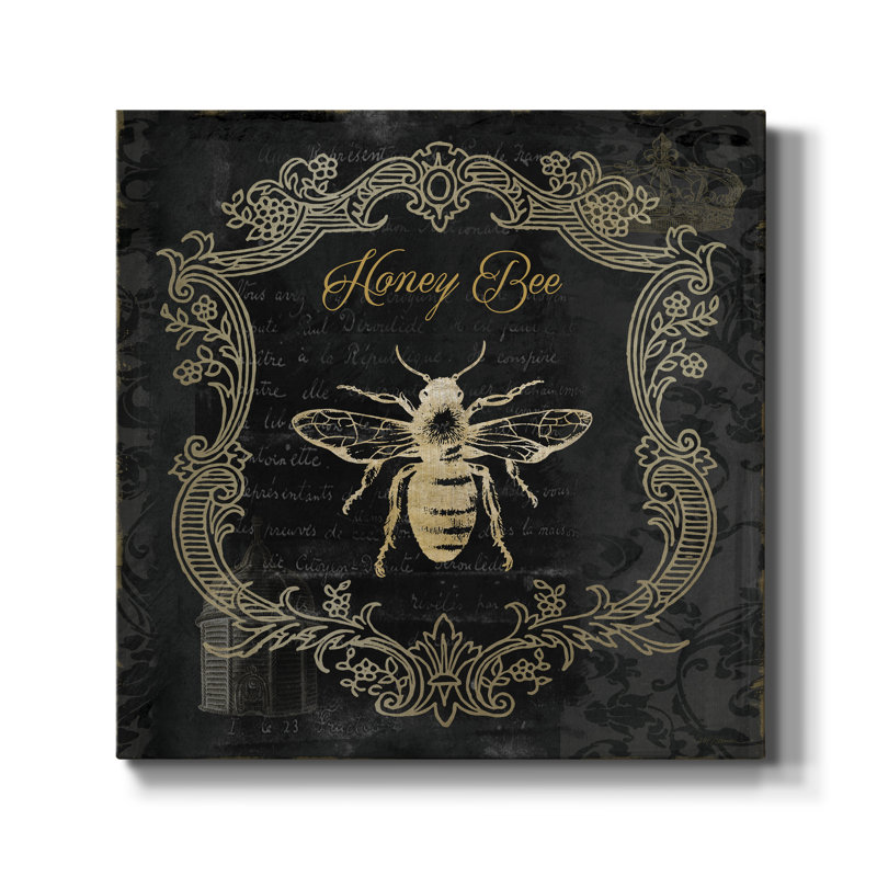 Royal Honey Bee II - impression sur toile tendue, H 32 po x l 32 po x P 1 po