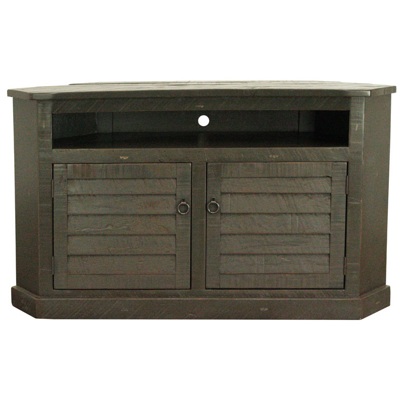 Madrid Unfinished TV Stand for TVs up to 55", Rustic Green