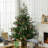 Ft Artificial Christmas Tree Holiday Décor With  Branches, Auto Open, Steel Base, Wide Shape, Easy-To-Shape Branches-1059271892