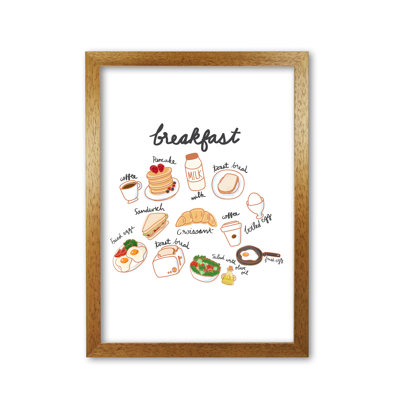 Breakfast Collection Portrait - Print