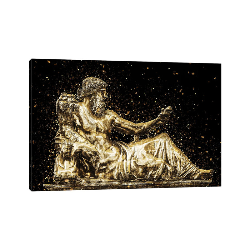Golden - Ancient Rome by Philippe Hugonnard - Wrapped Canvas Gallery-Wrapped Canvas Giclée, 66.04cm H x 101.6cm W x 1.9cm D
