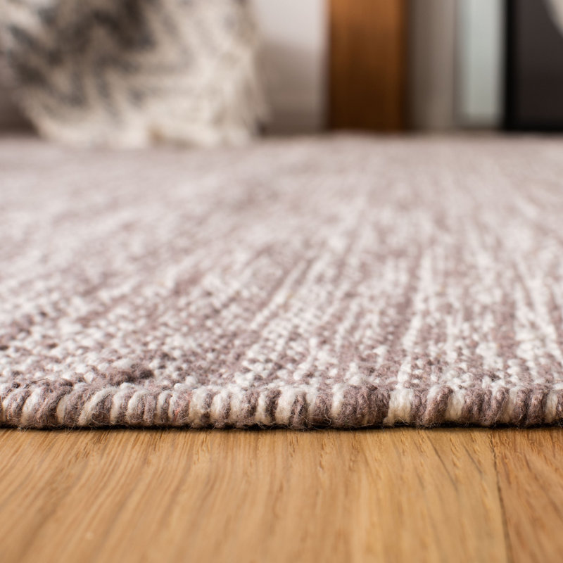 Mohnton Hand Woven Cotton Solid Color Rug, Rectangle 3' x 5'