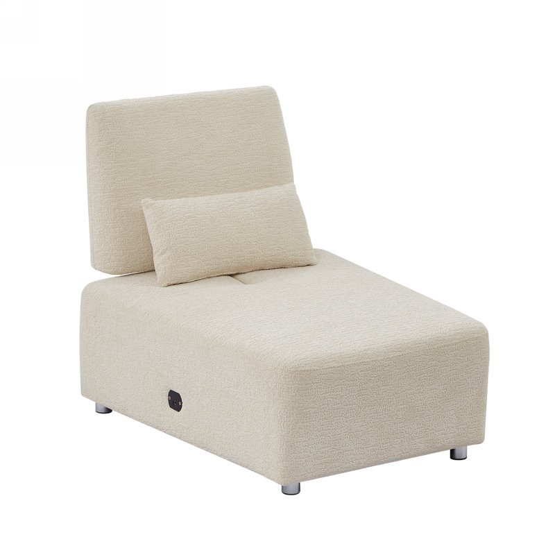 Fauteuil d'appoint Uphlostery, Chenille beige