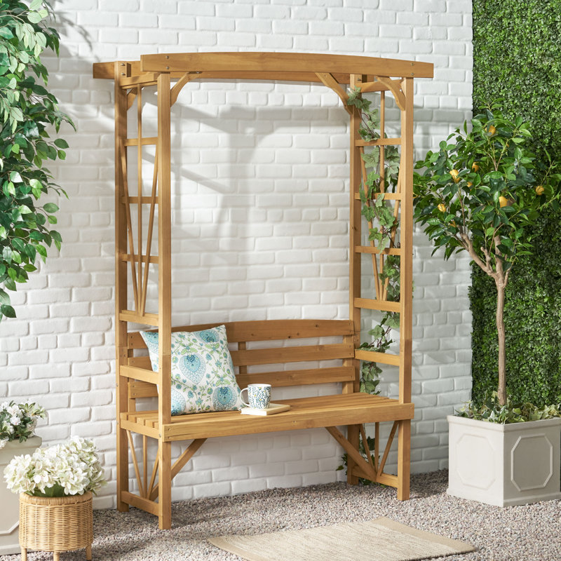Banc en bois Rutherford