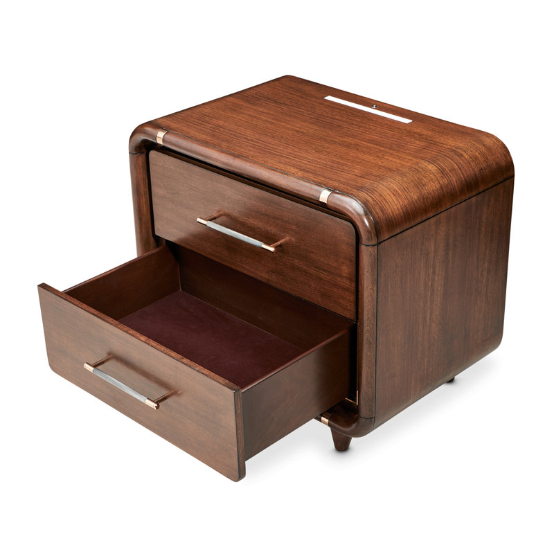 Mason Park Nightstand - Umber