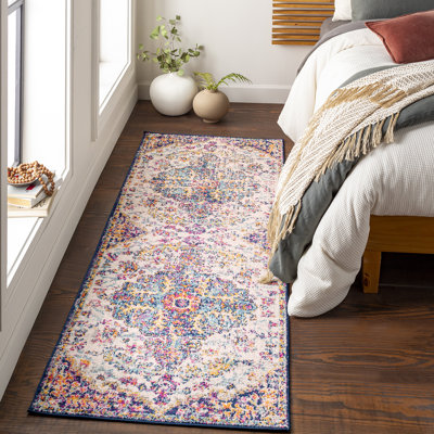 Cassville Power Loom Burgundy/Teal Rug