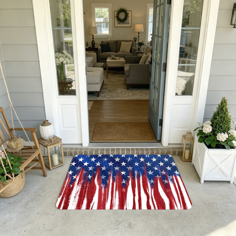 Ornement de porte d'entrée USA 250th Independence Patriotic, 20 po x 32 po