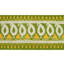 Ruban brodé à motif cachemire