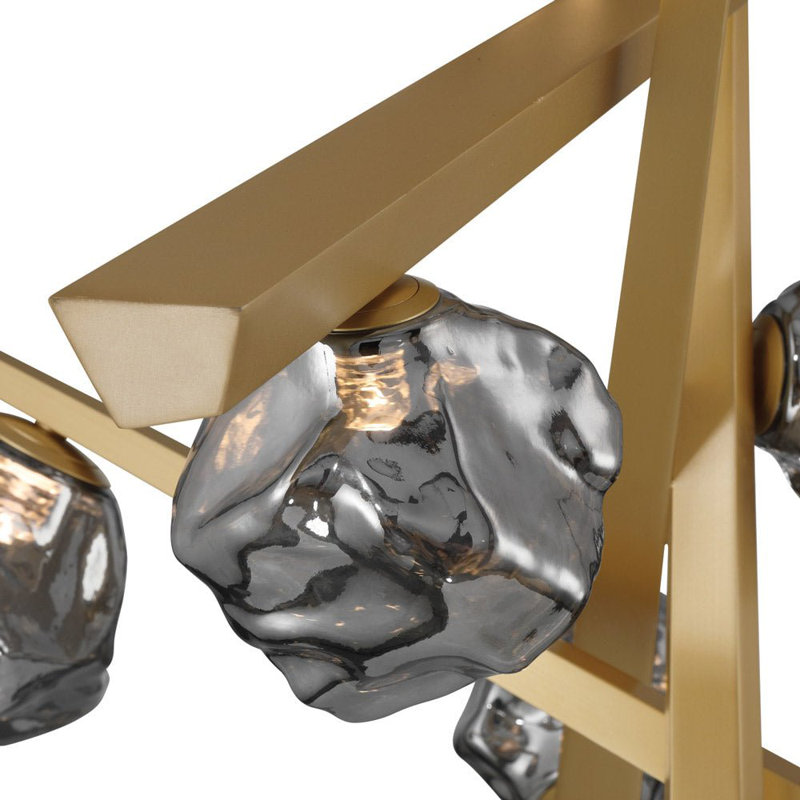 Driftline Smoky 12" Sputnik Wall Sconce