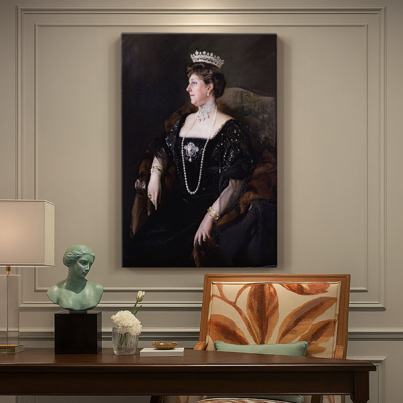 Princesse Béatrice de Battenberg - Toile tendue avec châssis par Joaquin Sorolla y Bastida, 18 x 27