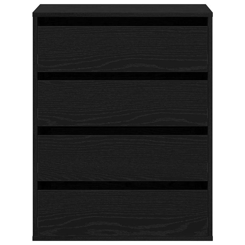 Rectangle Accent Chest, 76cm H x 60cm W x 41cm D, Black Oak