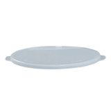 GET LID-B24-CL Reusablel Plate Cover / Lid for B-24 (Set of 12)