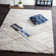 Tapis géométrique tissé à la machine Ruhland