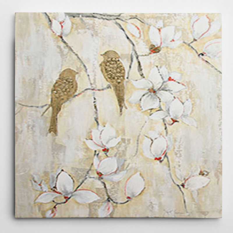 « chanson of spring i » par eugene tava, reproduction d’art sur toile tendue, H 24 po x l 24 po x P 1,5 po