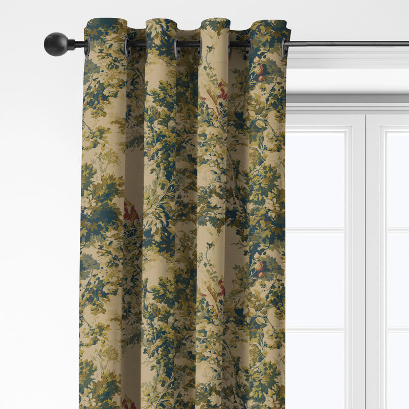 Ensemble de 2 rideaux en coton Dolce Empire, L 50 po x L 156 po