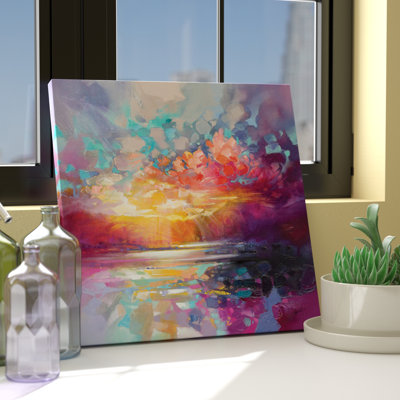 «Skye Fragments» par Scott Naismith, reproduction d'art sur toile tendue
