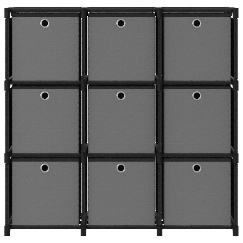 Ochsner 103cm W Metal Shelving Unit, Black