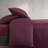 Calvin Klein Linear Circuit Cotton Red Duvet Cover Set-123850039