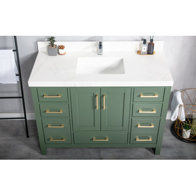 Ensemble de meuble-lavabo simple 42 po Uckfield
