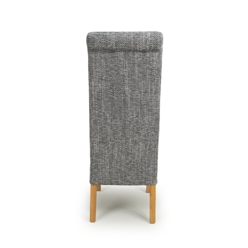 Donoghue 50 cm H Upholstered Dining Chair, Grey