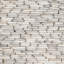 Pittoresque mosaïque murale empilée 11 po x 4 po-49414028