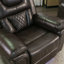 Fauteuil inclinable manuel de cinéma maison avec bande lumineuse à DEL pour le salon, la chambre à coucher-544907481