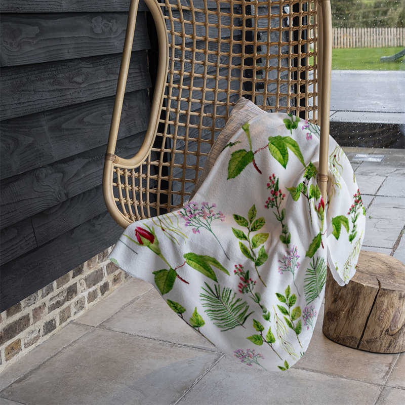 Poling Quilted Throw Blanket