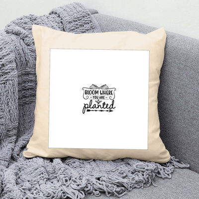 Reversible Throw Pillow