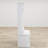 Entryway Hall Tree With Coat Rack 4 Hooks And Storage Bench Shoe Cabinet White