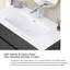 36" Wall-Mounted Single Bathroom Vanity with Sink-105590278