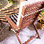Geometric Outdoor High Back Seat Pad-1650485869