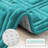 Ultra Soft Absorbent Memory Foam Waffled Bath Rug-63182183-63182185