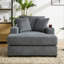 Chaise longue surdimensionnée 43,5 "avec station de charge-102038759