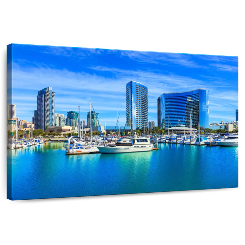 Tergel San Diego Waterfront, H 8 po x l 12 po