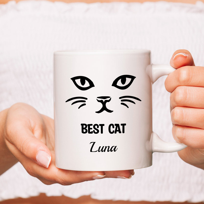 Porcelain Coffee Mug, Yes