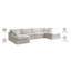 Atis Velvet U-Shaped Sectional Reversible-2111883896