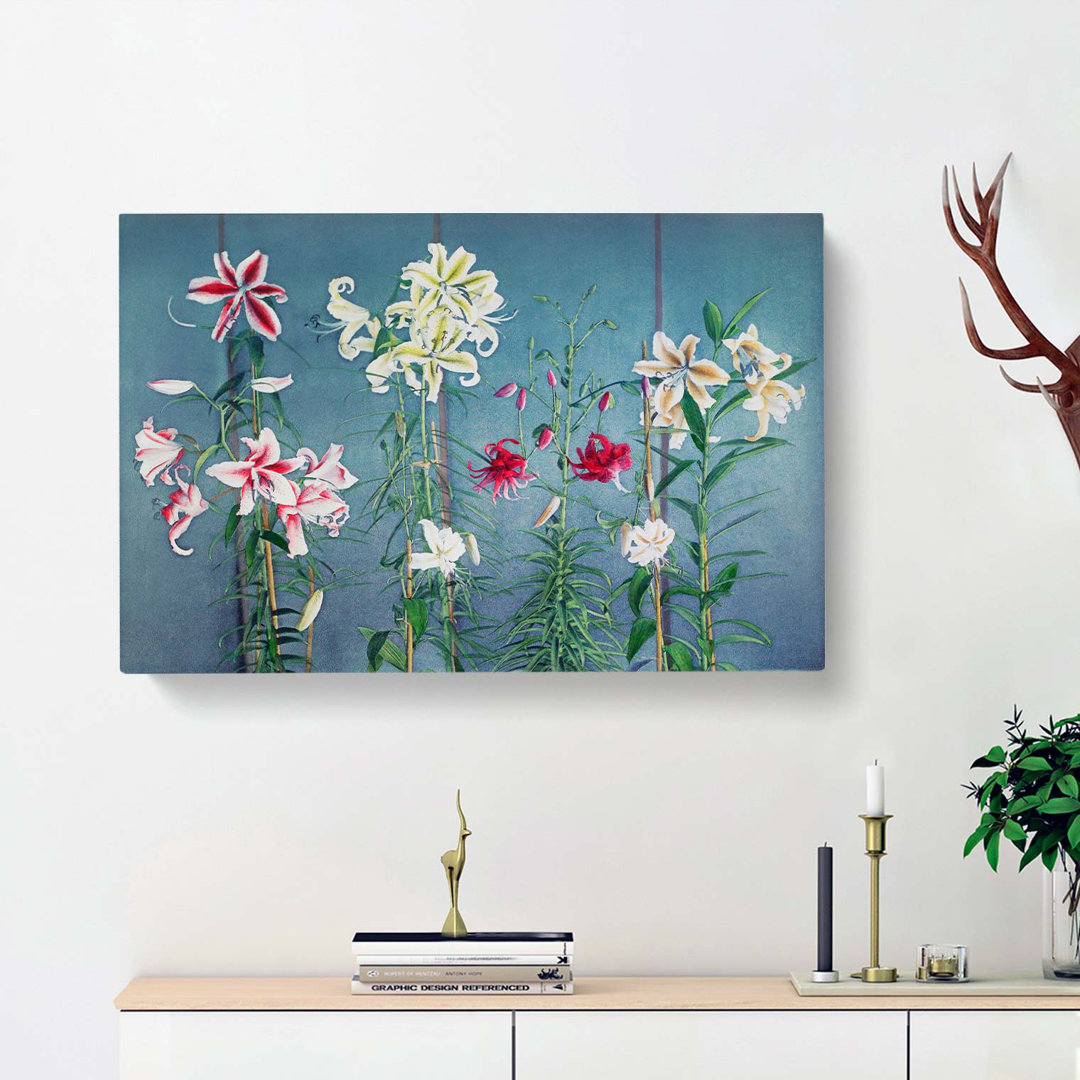 Growing Lilies by Kazumasa Ogawa - Wrapped Canvas