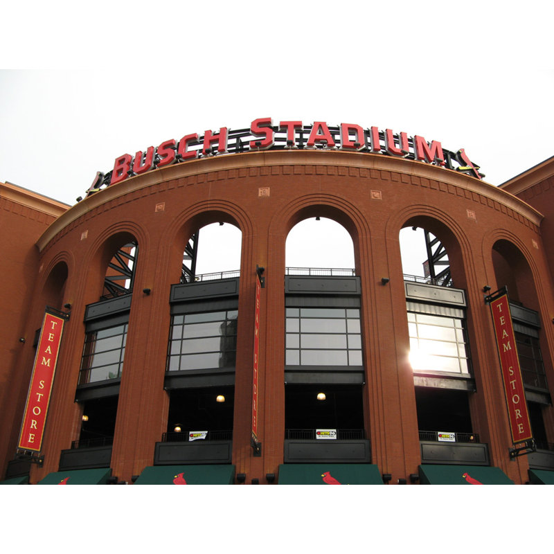 Busch Stadium, 18" H x 24" W