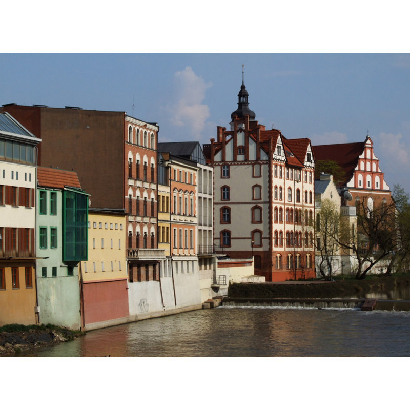 Rivière Oder à Opole