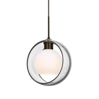 Luminaire suspendu géométrique 1 lumières simple Spigner