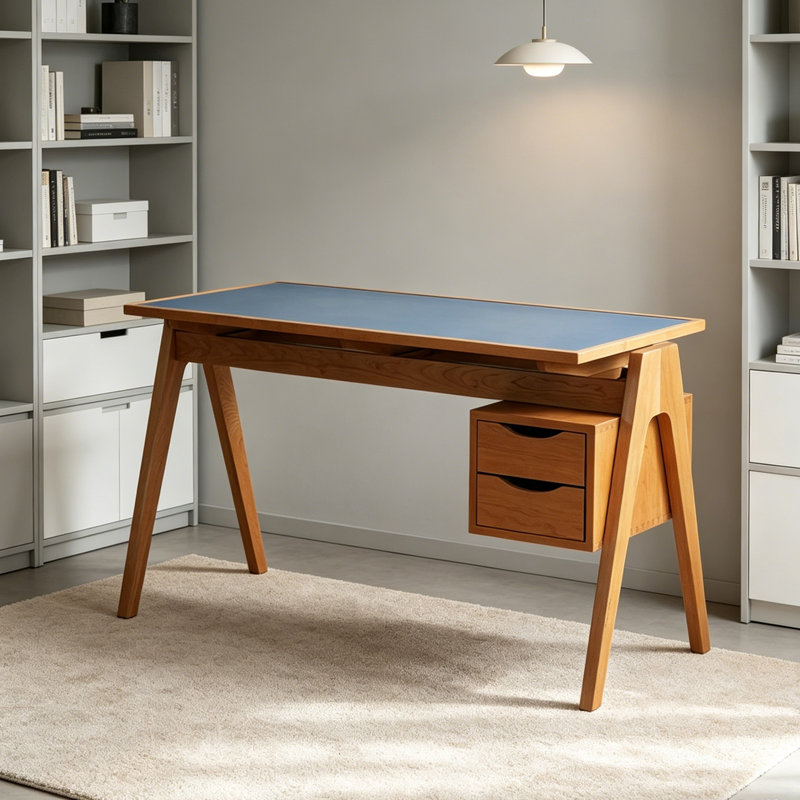 Bureau rectangulaire durable de haute qualité