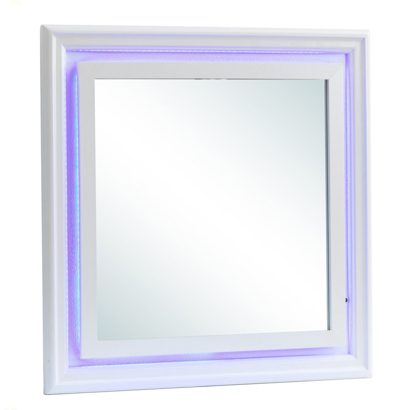 Miroir Lorana G6590-m22, champagne argenté, Champagne